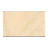 Laser-cut baltic birch silhouette of Rectangle