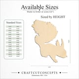 Size reference chart for Squirrel