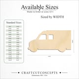 Size reference chart for AMBULANCE
