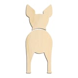 Laser-cut baltic birch silhouette of AMERICAN HAIRLESS TERRIER