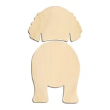 Laser-cut baltic birch silhouette of AMERICAN WATER SPANIELS