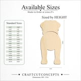 Size reference chart for ANATOLIAN SHEPHERD DOG