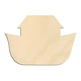Laser-cut baltic birch silhouette of ARK