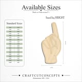 Size reference chart