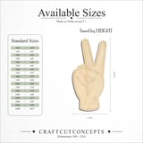 Size reference chart