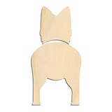 Laser-cut baltic birch silhouette of AUSTRALIAN TERRIER