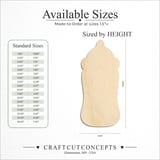 Size reference chart for BABY BOTTLE