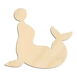 Laser-cut baltic birch silhouette of BALANCING BALL SEAL