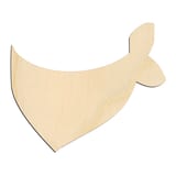 Laser-cut baltic birch silhouette of BANDANA