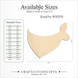 Size reference chart for BANDANA