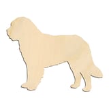 Laser-cut baltic birch silhouette of BARBET