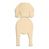 Laser-cut baltic birch silhouette of BAVARIAN MOUNTAIN SCENT HOUND