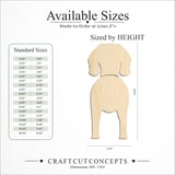Size reference chart for BAVARIAN MOUNTAIN SCENT HOUND