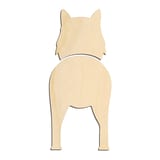 Laser-cut baltic birch silhouette of BELGIAN SHEEP DOG