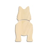 Laser-cut baltic birch silhouette of BERGER PICARDS