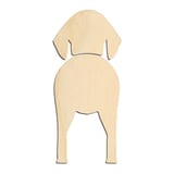 Laser-cut baltic birch silhouette of BLUETICK COONHOUND