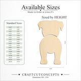 Size reference chart for BOXER TWO PIECE BACK VIEW