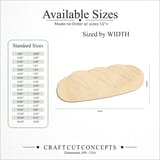 Size reference chart for BREAD LOAF