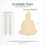Size reference chart for BUDDA