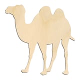 Laser-cut baltic birch silhouette of CAMEL