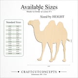 Size reference chart for CAMEL
