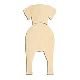 Laser-cut baltic birch silhouette of CATAHOULA LEOPARD DOG