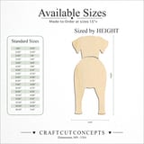 Size reference chart for CATAHOULA LEOPARD DOG