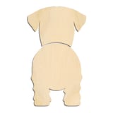 Laser-cut baltic birch silhouette of CELSKY TERRIER