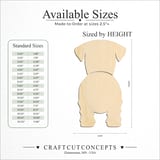 Size reference chart for CELSKY TERRIER