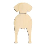 Laser-cut baltic birch silhouette of CHESAPEAKE BAY RETRIEVER