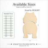 Size reference chart for CHOW CHOW