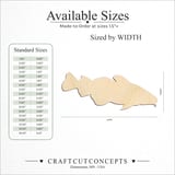 Size reference chart for CODFISH