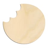 Laser-cut baltic birch silhouette of COOKIE BITE