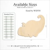 Size reference chart for Cornucopia