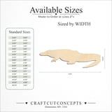 Size reference chart for CROC