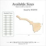 Size reference chart for CROOKED BROOM STICK