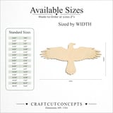 Size reference chart for CROW