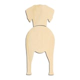 Laser-cut baltic birch silhouette of DALMATIAN TWO PIECE BACK VIEW