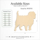 Size reference chart for SIDE VIEW DOG AFFENPINSCHER