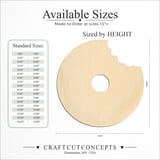 Size reference chart for DONUT BITE