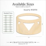 Size reference chart for Drum