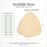 Size reference chart for DUCK HEAD CUTE
