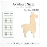 Size reference chart for FARM ALPACA