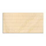 Laser-cut baltic birch silhouette of FAUX SHIPLAP RECTANGLE