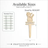 Size reference chart for GARDEN MARKER FENNEL