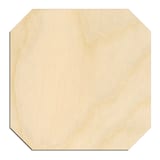 Laser-cut baltic birch silhouette of GEM SQUARE