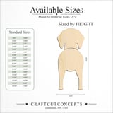 Size reference chart for GERMAN SHORTHAIRED POINTER TWO PIECE