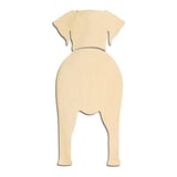 Laser-cut baltic birch silhouette of GERMAN WIREHAIRED POINTER