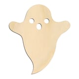 Laser-cut baltic birch silhouette of GHOST ARMS OUT