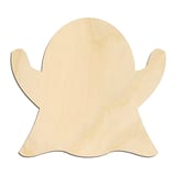 Laser-cut baltic birch silhouette of GHOST ARMS UP
